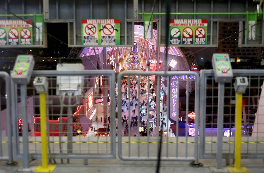 New Zip Line To Send Riders Soaring Above Las Vegas Strip Video Las Vegas Review Journal