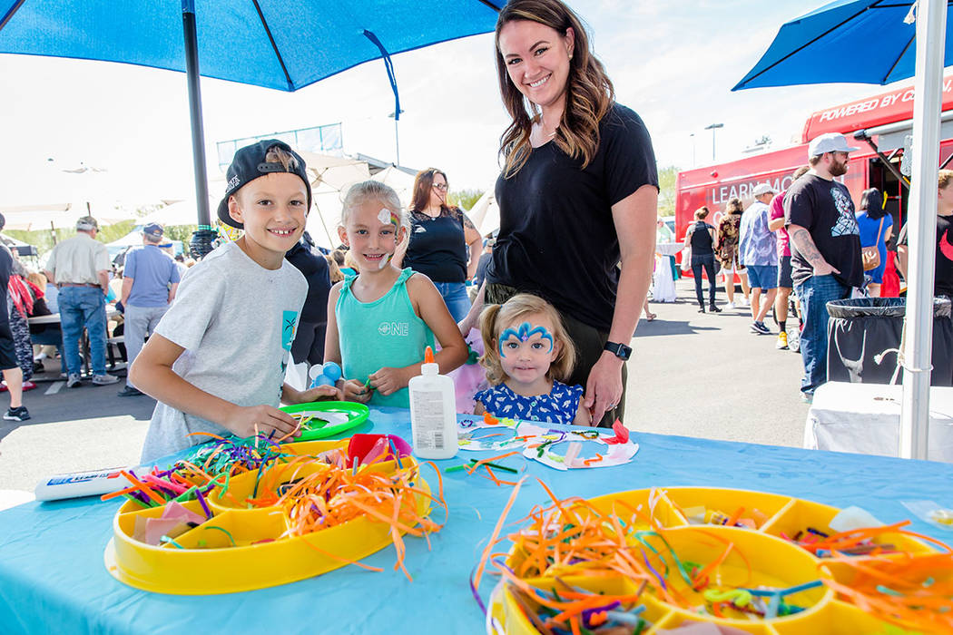 There were several children's activities at the event. (Summerlin)