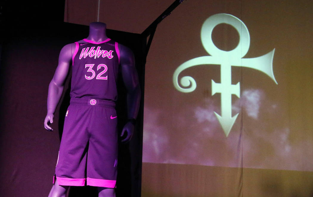 Minnesota Timberwolves Prince Uniform - Prince Purple Rain