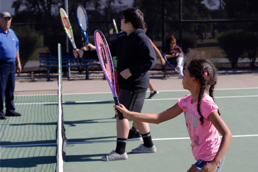 Free lessons in North Las Vegas make tennis more widely ...
