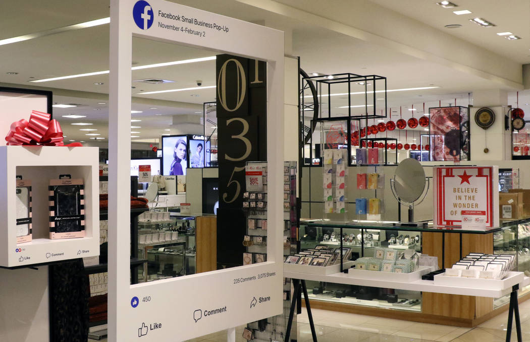 In Las Vegas Macy’s, Facebook opens a pop-up store | Las Vegas Review-Journal