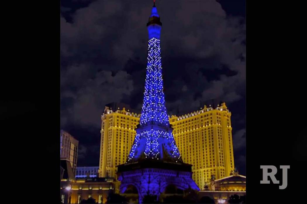Eiffel Tower Observation Deck, Paris Las Vegas, Thursday, S…