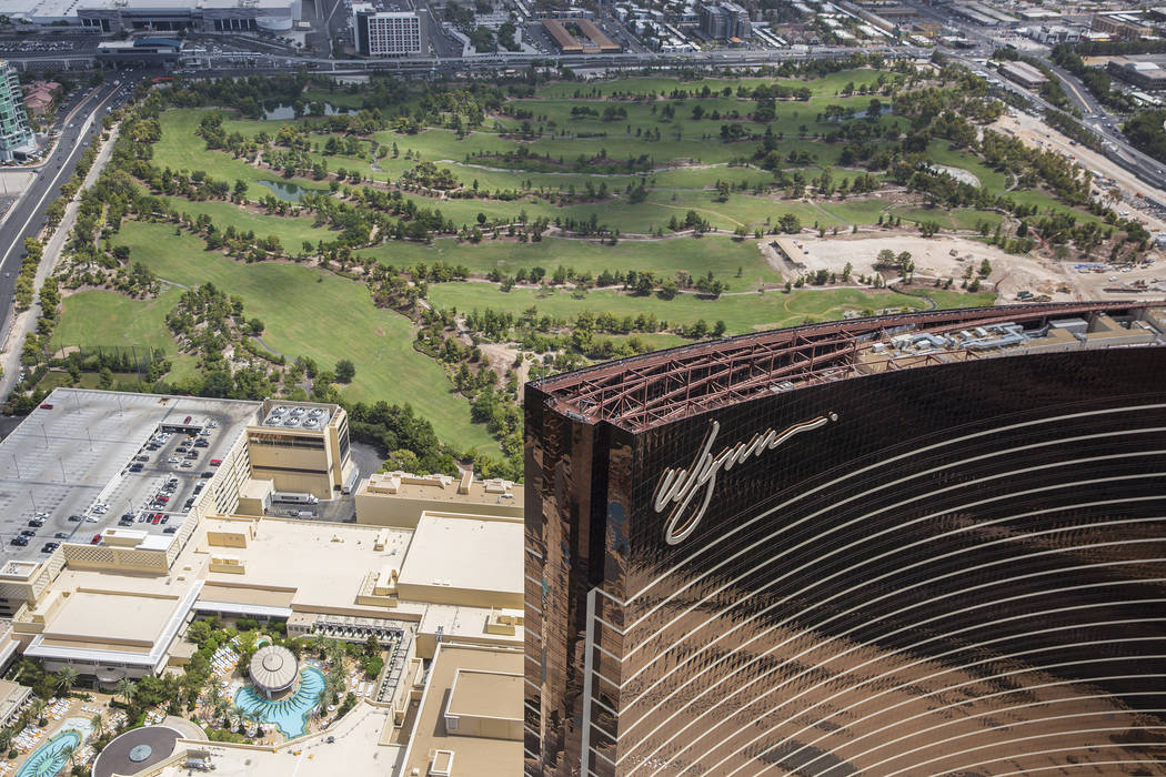 Wynn Las Vegas abandoning Paradise Park lagoon project Las Vegas