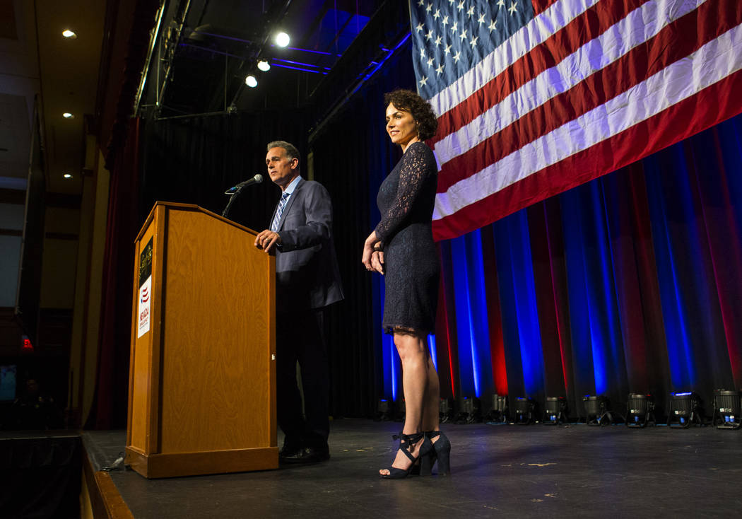 Amy Tarkanian delivers fiery election night speech after husband’s loss