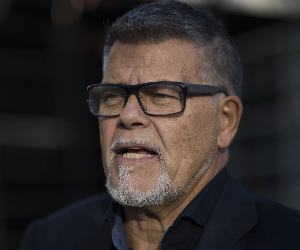 Self-styled Dutch positivity guru Emile Ratelband answers questions during an interview in Utrecht, Netherlands, Thursday, Nov. 8, 2018. For Ratelband age really is just a number. In a legal battl ...