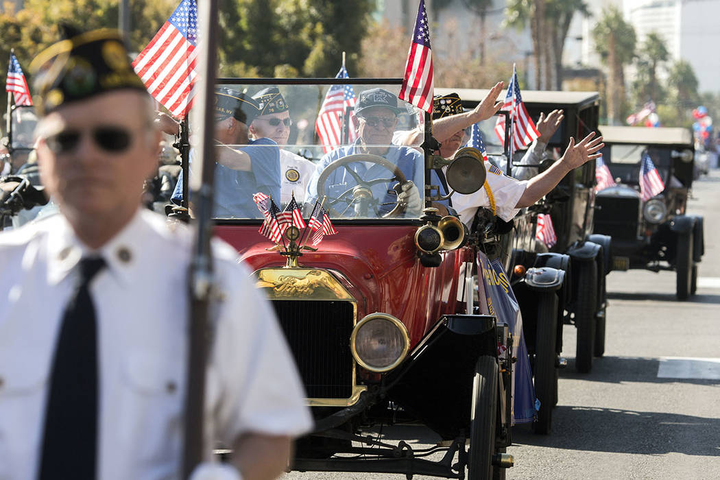 Veterans Day parade will draw thousands to downtown Las Vegas