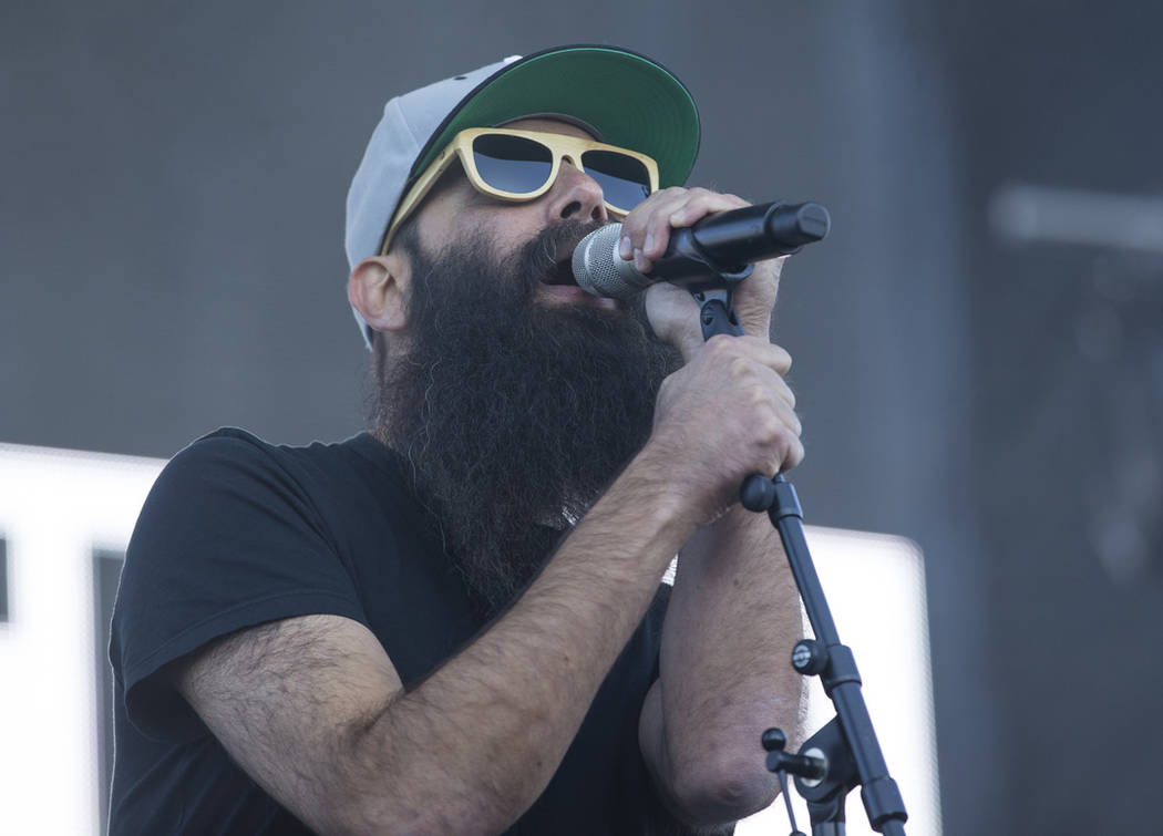 Pop group Capital Cities perform ahead of the 2018 Rock 'n' Roll Marathon in Las Vegas on Sunday, Nov. 11, 2018. Richard Brian Las Vegas Review-Journal @vegasphotograph