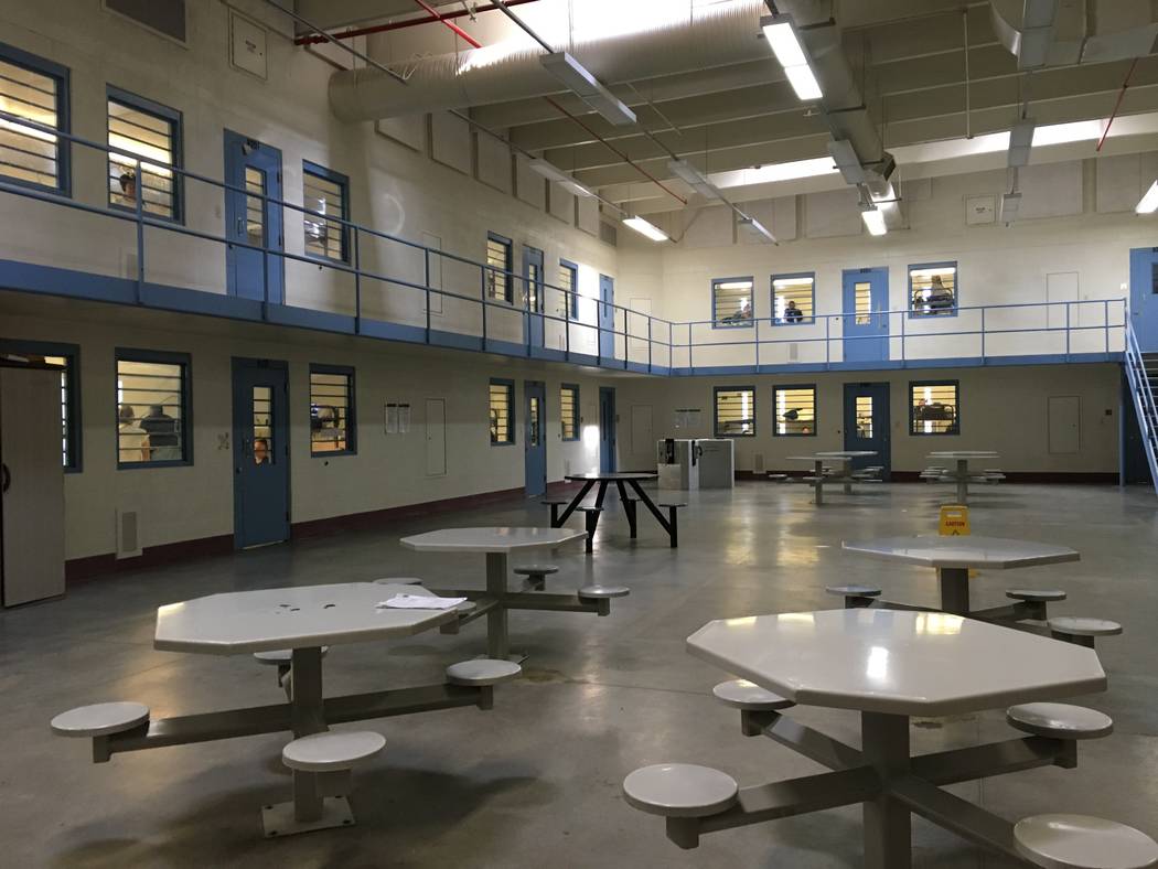 A recreational area for inmates at Florence McClure Women's Correctional Center is pictured. Credit: Brooke Santina, Nevada Department of Corrections