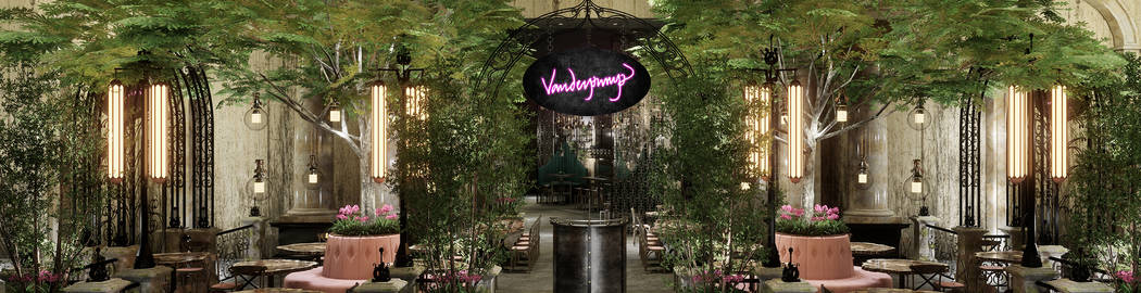 You'll feel like a star at Vanderpump Cocktail Garden in Las Vegas