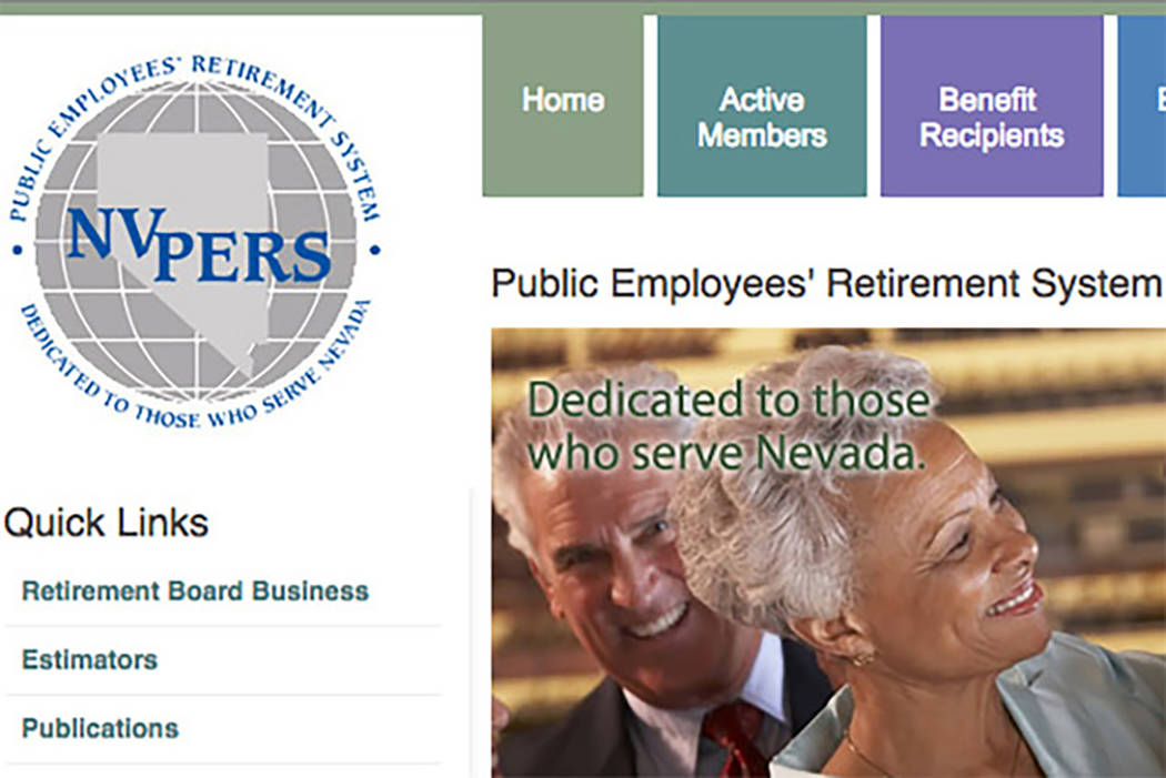 Nevada’s public employee pension fund increased 2.3 percent in the fiscal year ending June 30, below the long-term target rate of an 8 percent return but was among the top performing funds in th ...