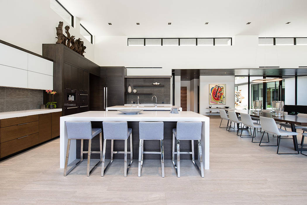 The kitchen has a lot of seating areas. (Studio g Architecture)