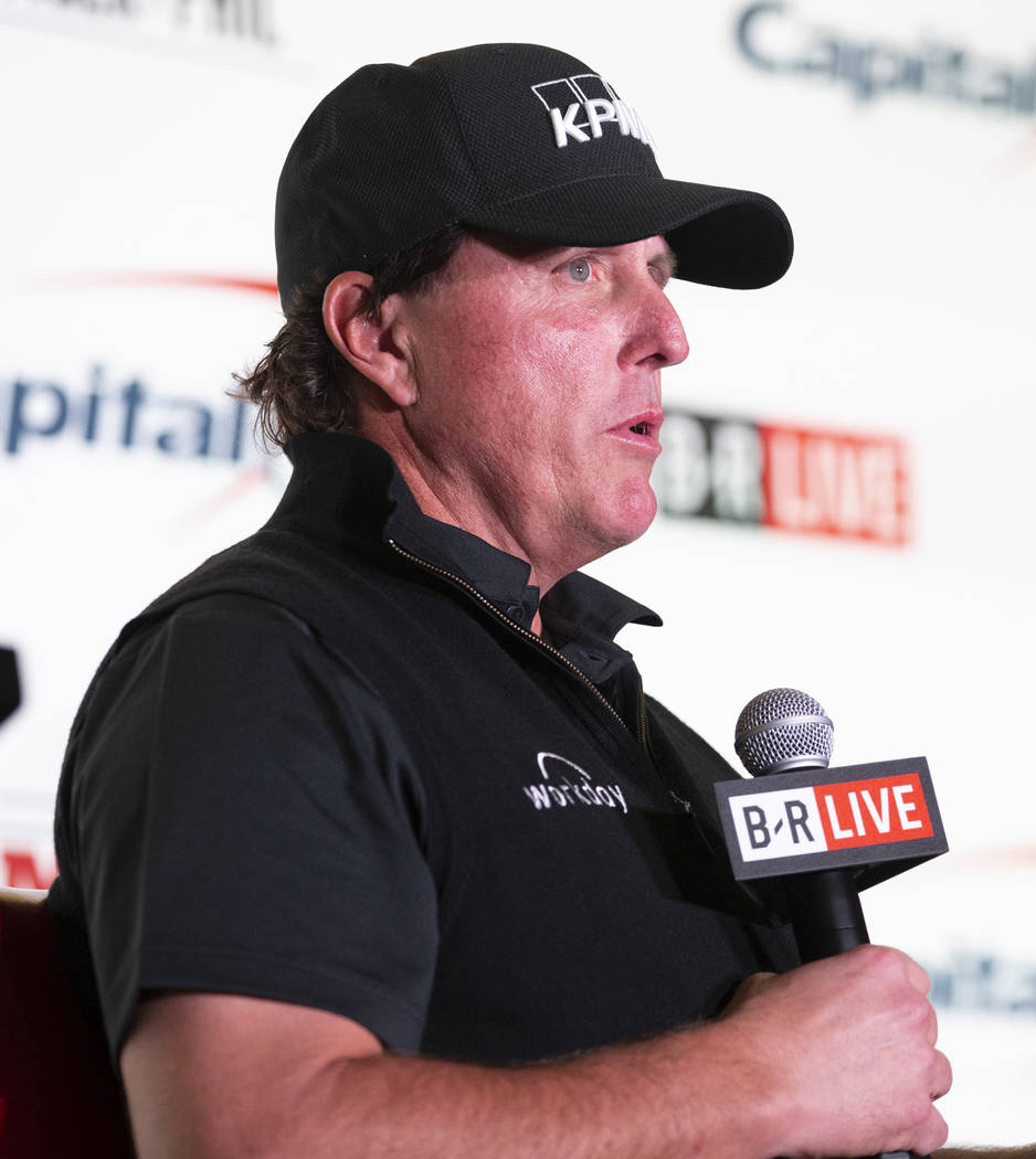 Tiger Woods, Phil Mickelson start The Match smack talk in Las Vegas Golf Sports
