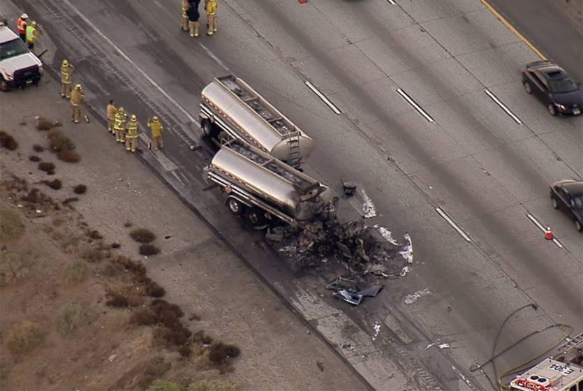 Major crash creates traffic nightmare at Cajon Pass in California Las Vegas ReviewJournal
