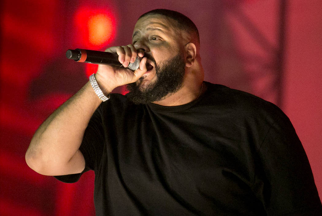DJ Khaled performs at Cosmic Meadow on the last night of Electric Daisy Carnival at Las Vegas Motor Speedway on Monday, June 19, 2017 in Las Vegas. Bridget Bennett Las Vegas Review-Journal @bridge ...