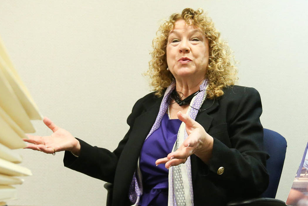 Clark County Clerk Lynn Goya, seen in 2016. (Las Vegas Review-Journal)