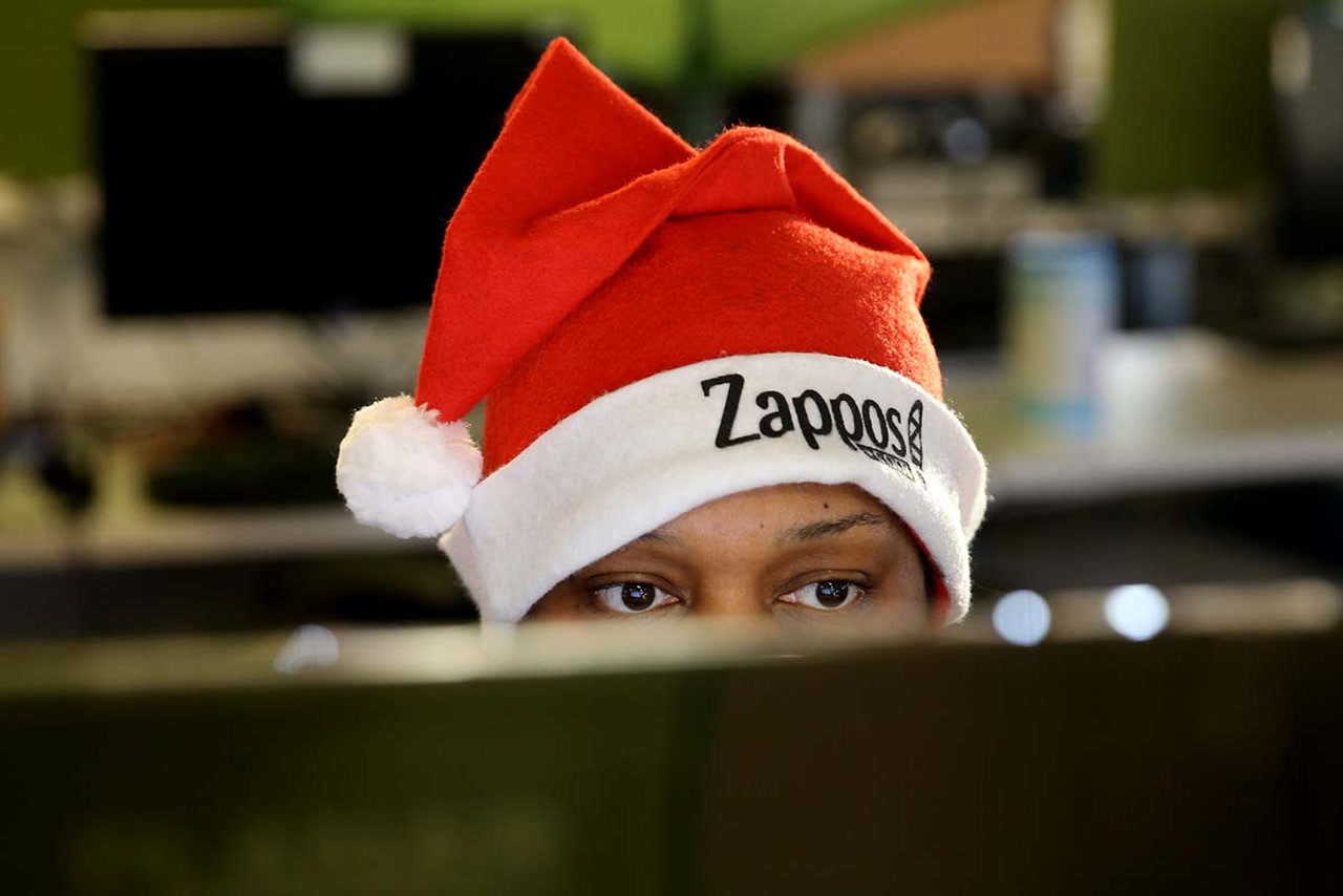 Zappos keeps Cyber Monday stress at bay with festive spirit Business