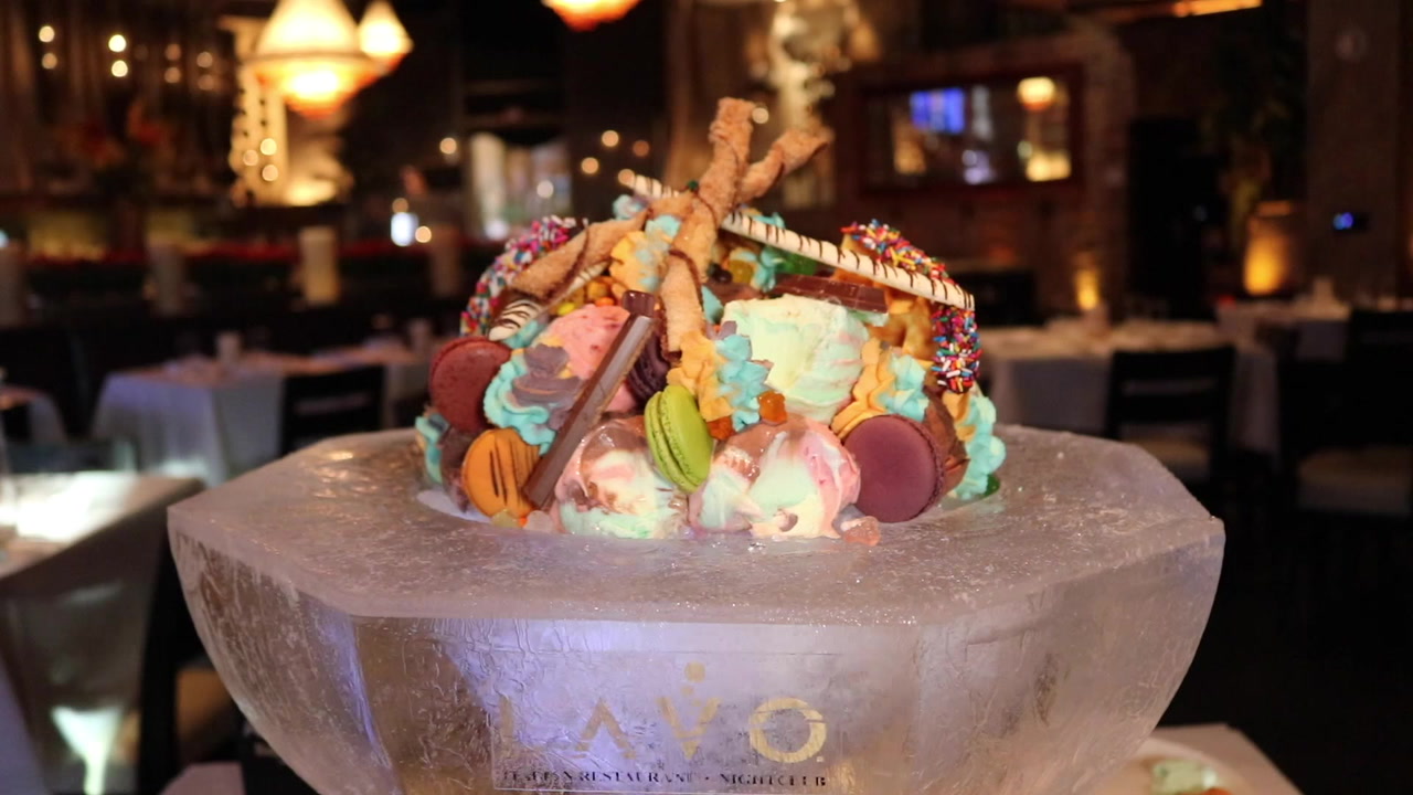 Try this Ultimate Belgium Waffle Sundae on the Las Vegas Strip — VIDEO