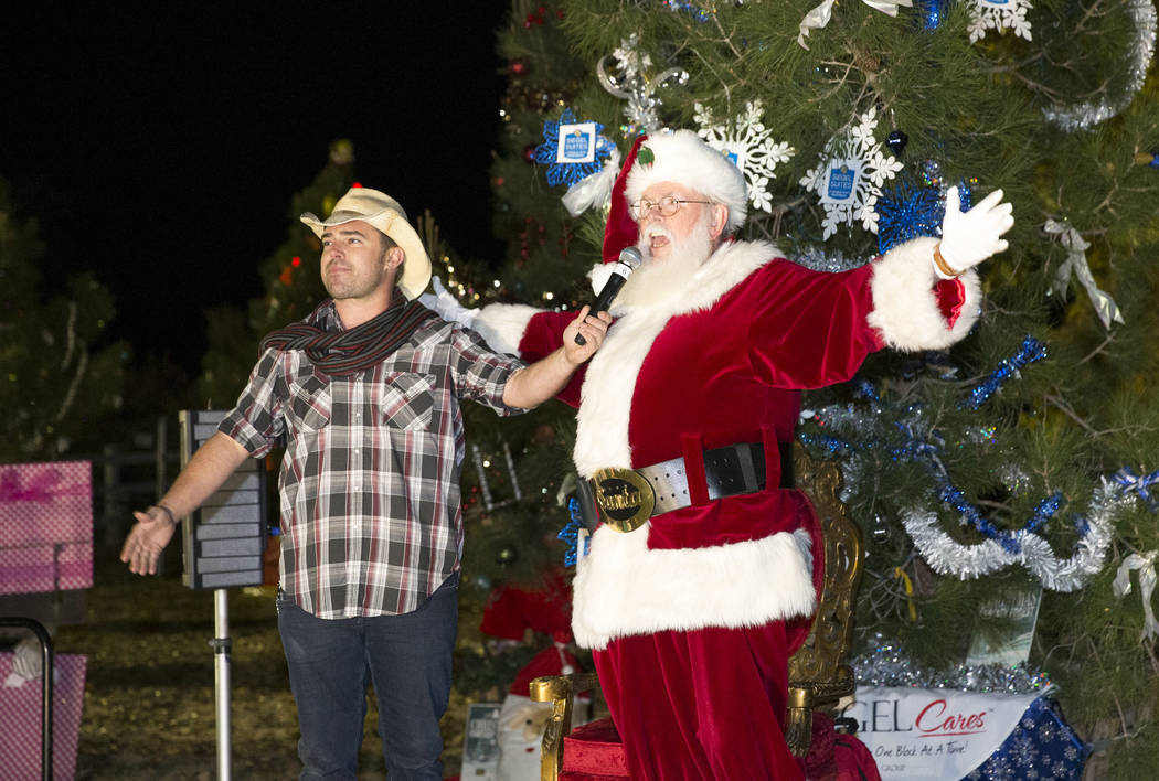 Cowboy Christmas gallops into Floyd Lamb Park in Las Vegas Las Vegas
