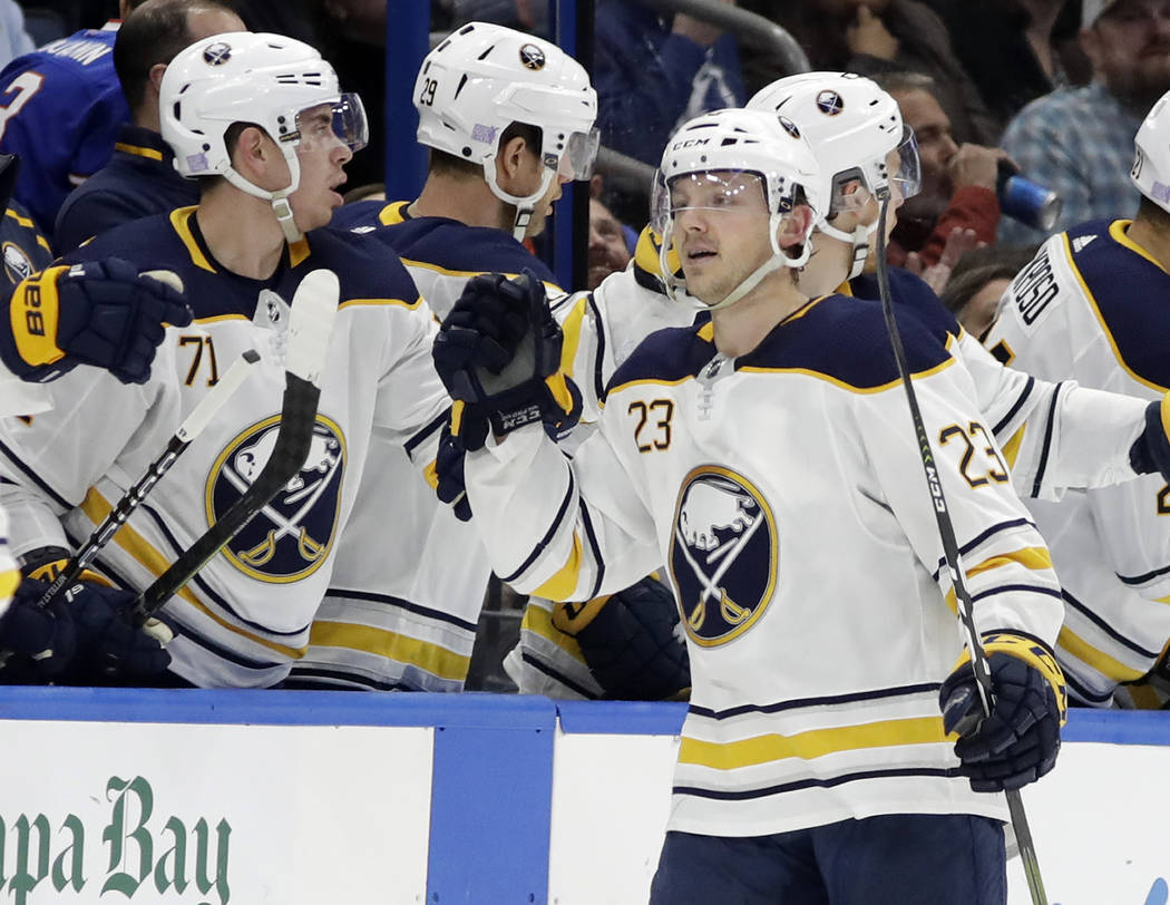 How much progress have the Buffalo Sabres made since December 2021?