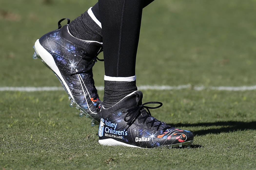 shoes of football players