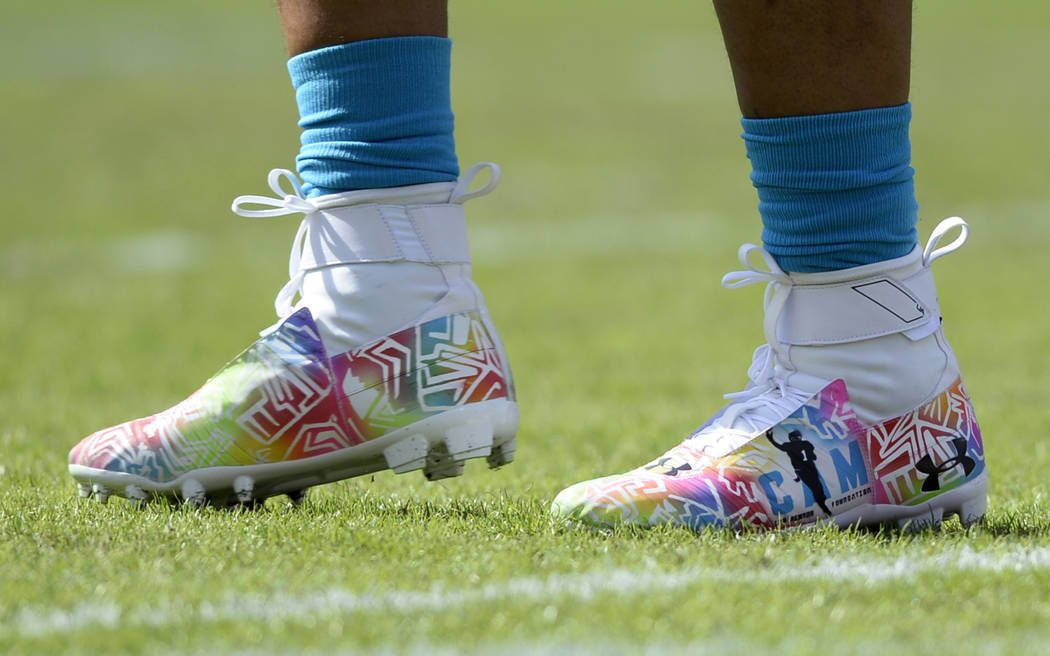 NFL players wear custom shoes for 'My 