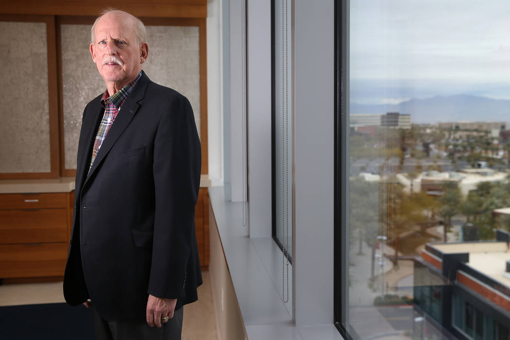 Attorney Chris Kaempfer at the Kaempfer Crowell law office in Las Vegas, Thursday, Dec. 6, 2018. Erik Verduzco Las Vegas Review-Journal @Erik_Verduzco