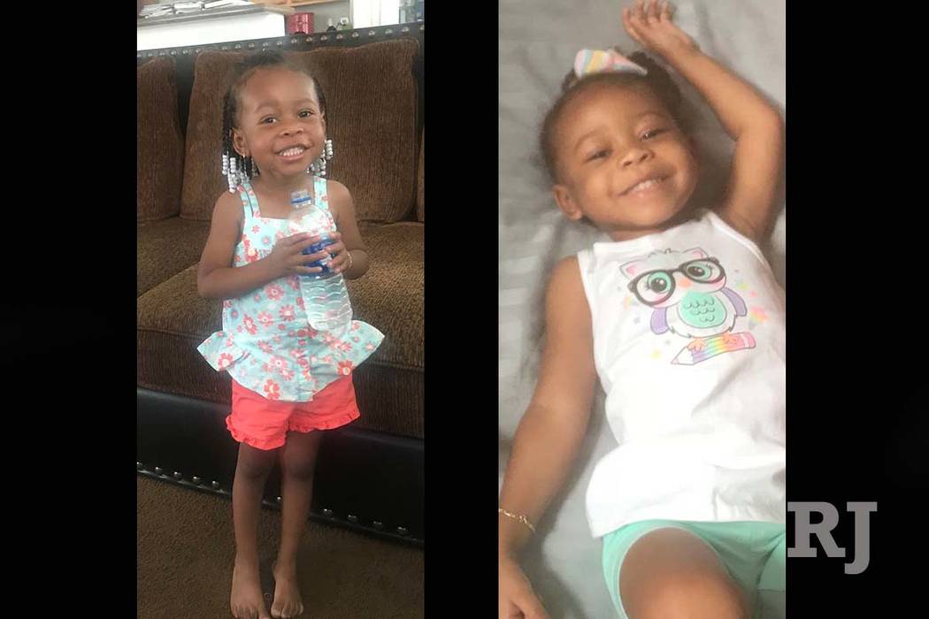 North Las Vegas police are asking for the public’s help in in locating 3-year-old Zaela Walker, who was reported missing in August. (North Las Vegas Police Department)