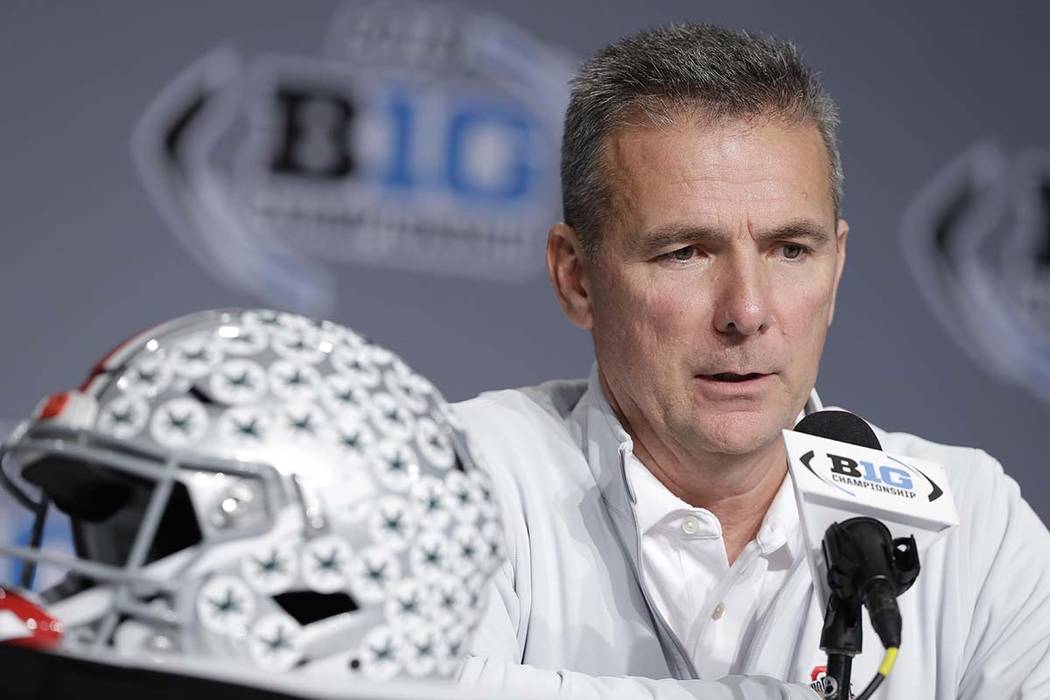 Ohio State head football coach Urban Meyer to retire  Las Vegas Review