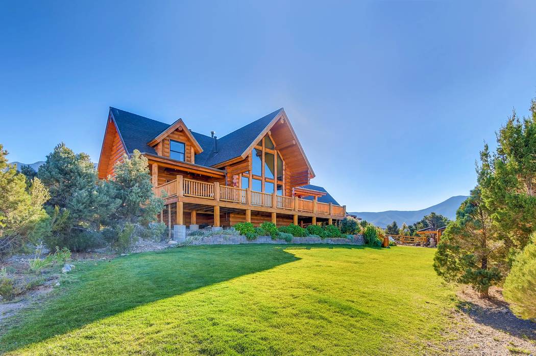 The Cold Creek Canyon home is listed for $850,000. (Mt. Charleston Realty)