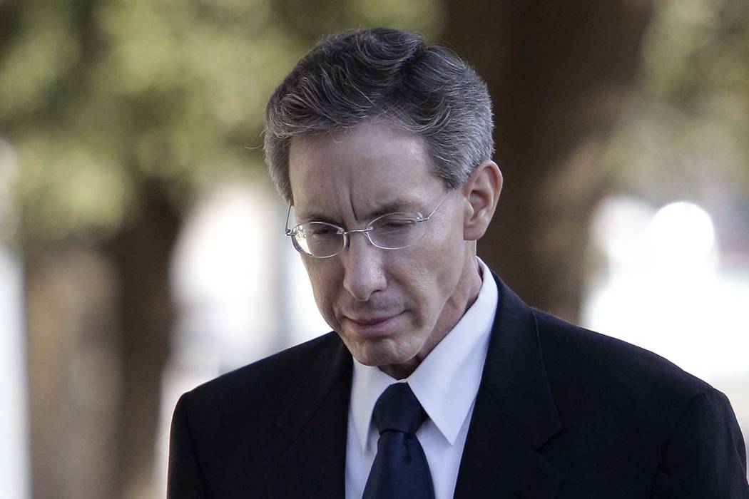 Polygamist sect leader Warren Jeffs arrives at the Tom Green County Courthouse in San Angelo, Texas, in July 28, 2011. (AP Photo/Tony Gutierrez)
