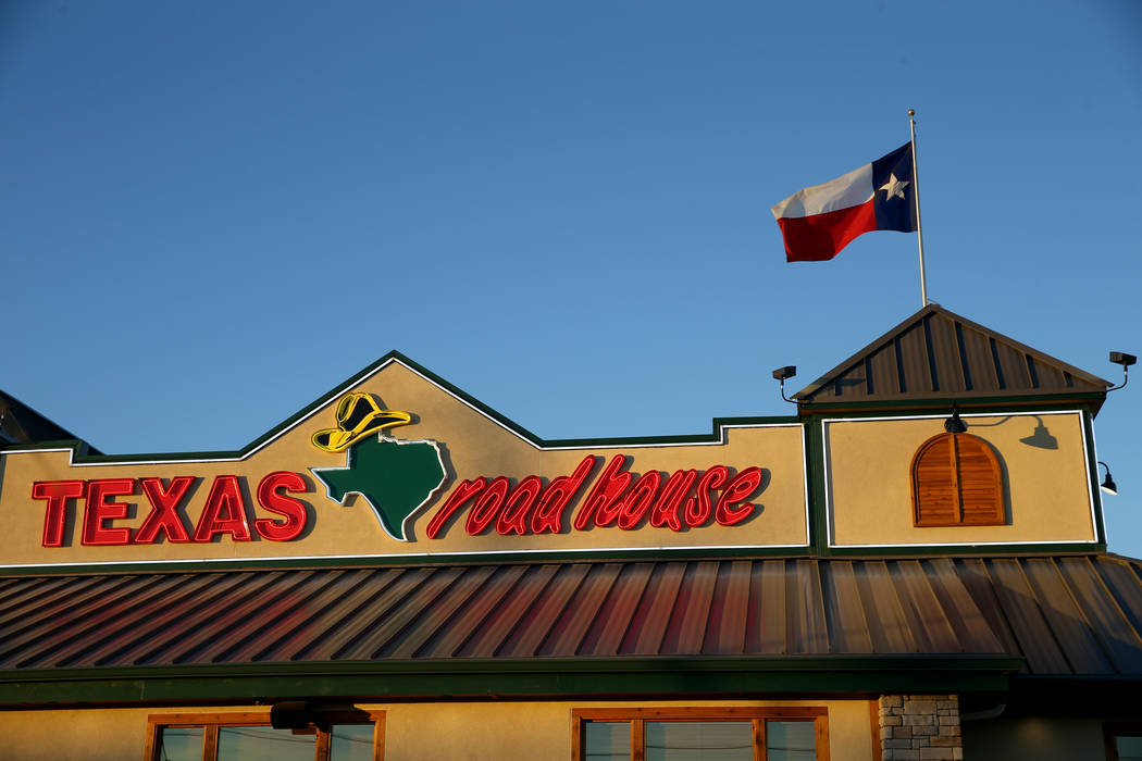 Texas Roadhouse at 1380 E. Craig Road in North Las Vegas Wednesday, Dec. 12, 2018. K.M. Cannon Las Vegas Review-Journal @KMCannonPhoto