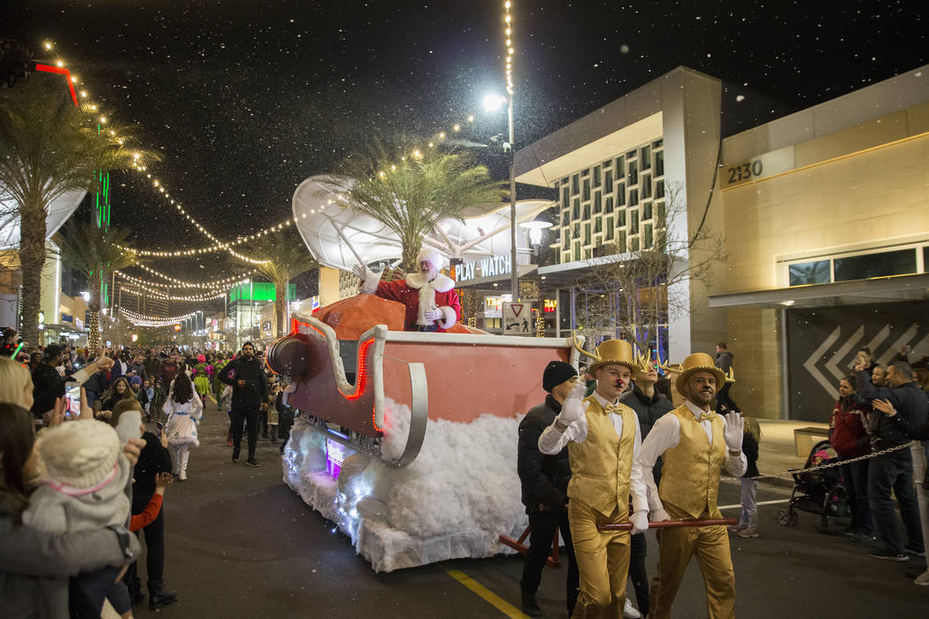 Parade celebrates the holidays in Downtown Summerlin Las Vegas Review