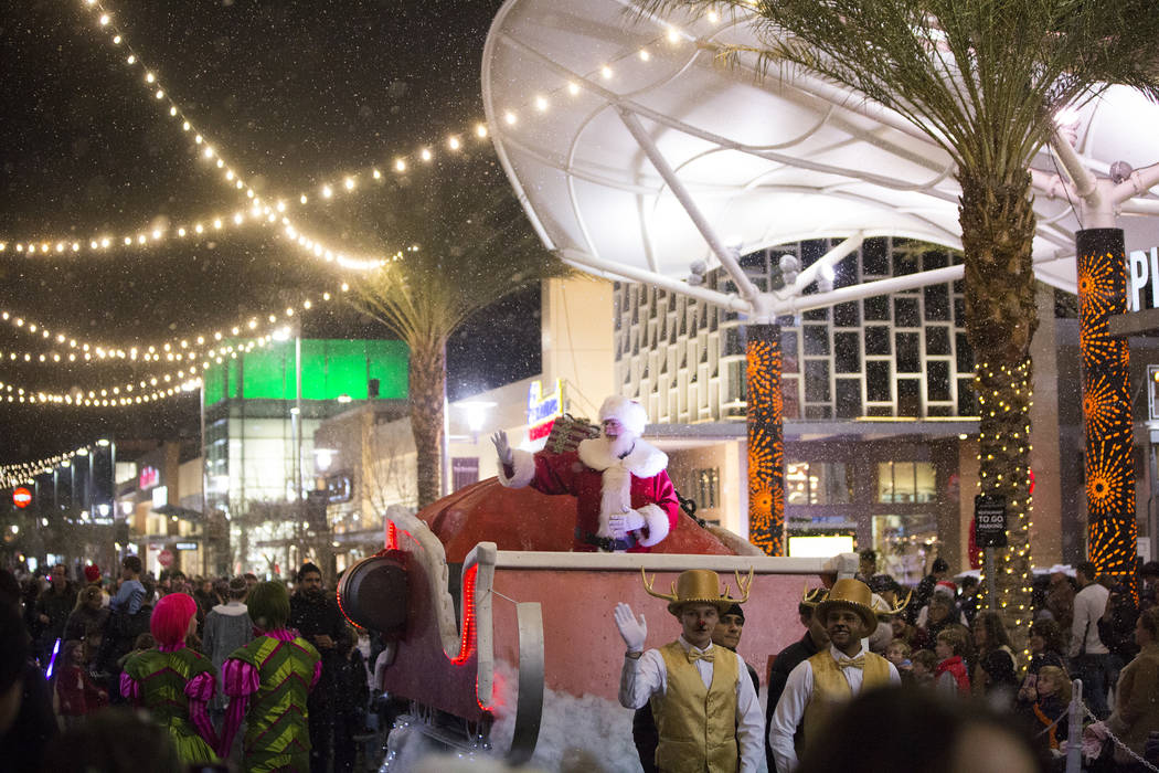 Parade celebrates the holidays in Downtown Summerlin Local Las Vegas