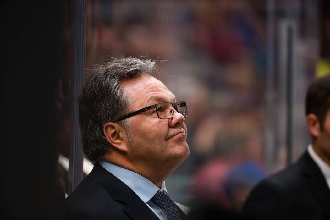 New Las Vegas NHL assistant general manager Kelly McCrimmon coaches during the 2016 Memorial Cup tournament. (Rob Wallator/CHL Images)