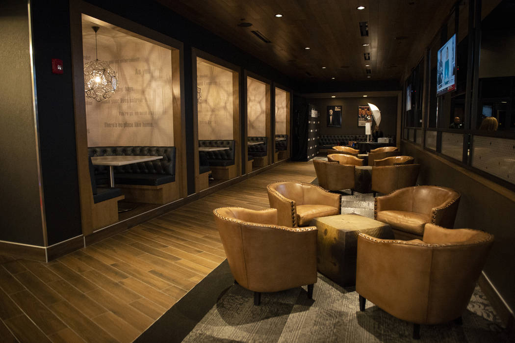 New Las Vegas Movie Theater Offers Upscale Dining Photos Las Vegas Review Journal