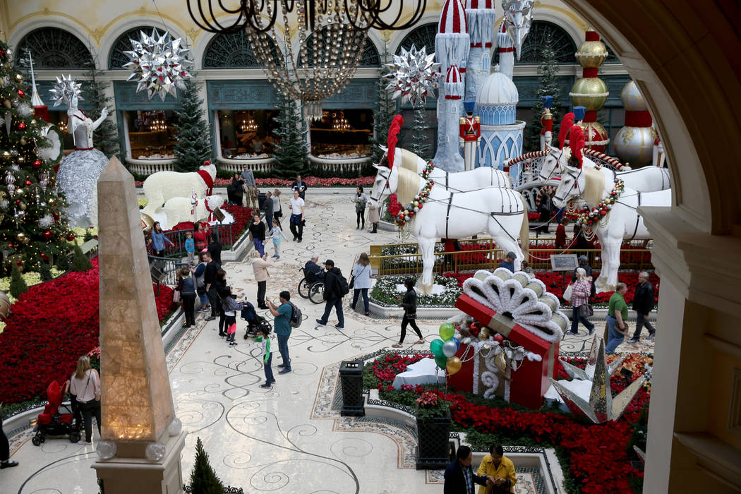It S Christmastime Once Again At Bellagio Conservatory Photos