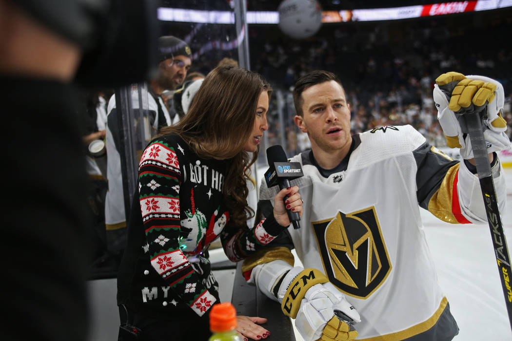 Alyson Lozoff follows fateful path to Knights' rinkside role | Golden  Knights/NHL | Sports