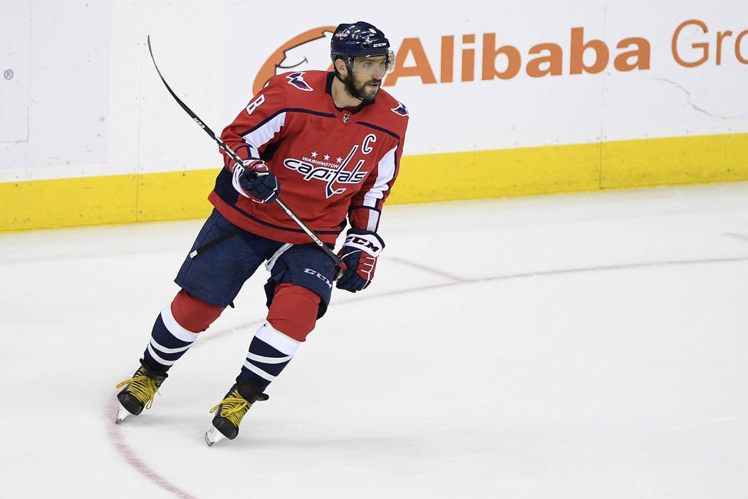 Alex Ovechkin Is NHL's First Star of the Month