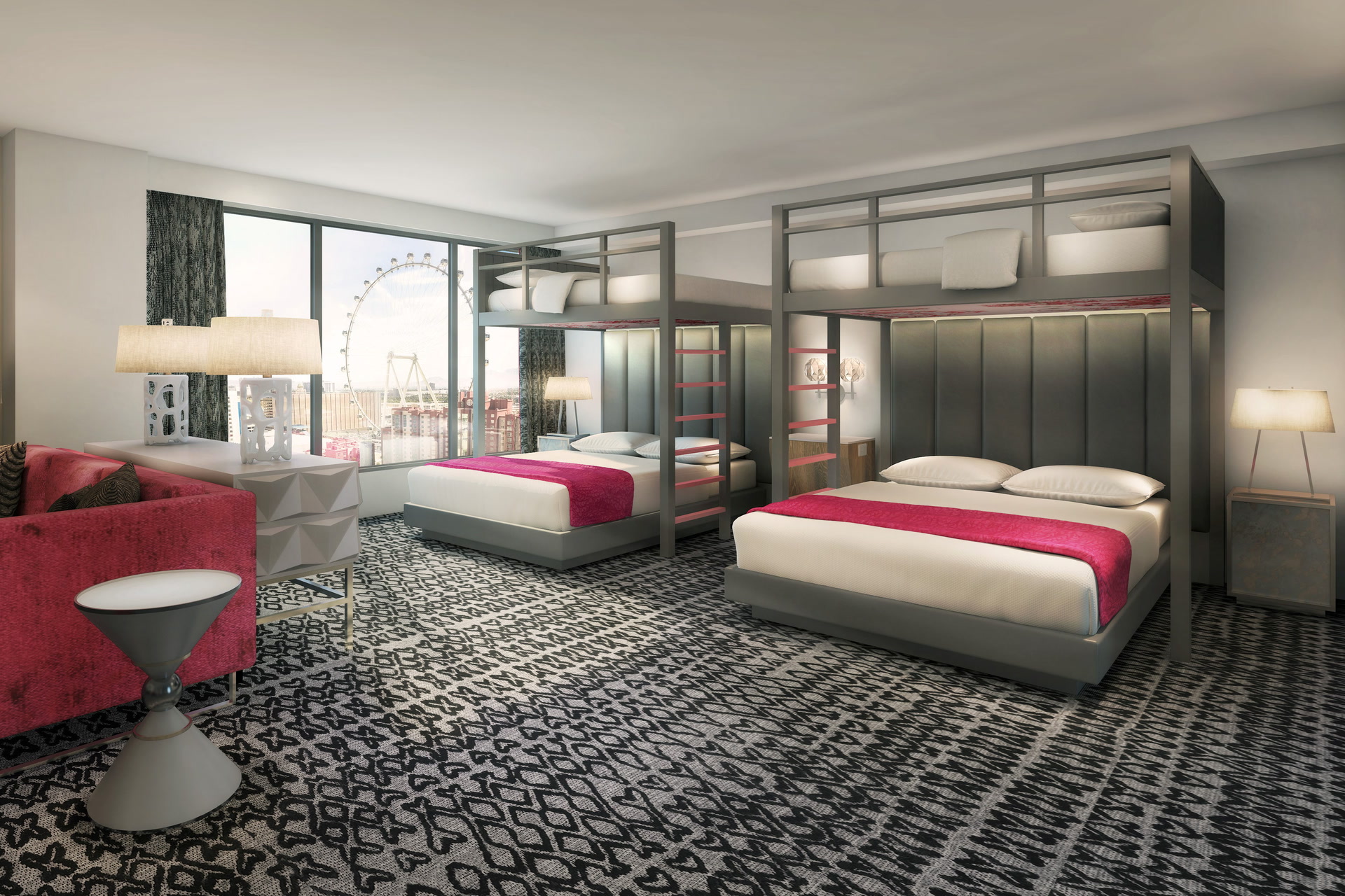 Bunk Bed Rooms Coming To Las Vegas Strip Hotel Las Vegas