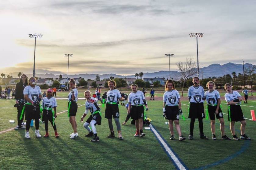 Las Vegas allgirls flag football league set for March start Las