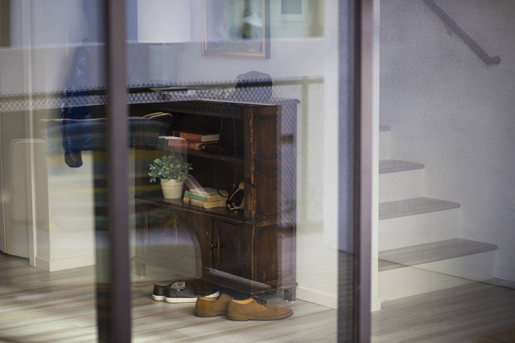 A look inside a residential unit at The Lucy, a multipurpose creative residency created by Beverly Rogers that will also be the home to the Writers Block bookstore, in downtown Las Vegas on Wednes ...