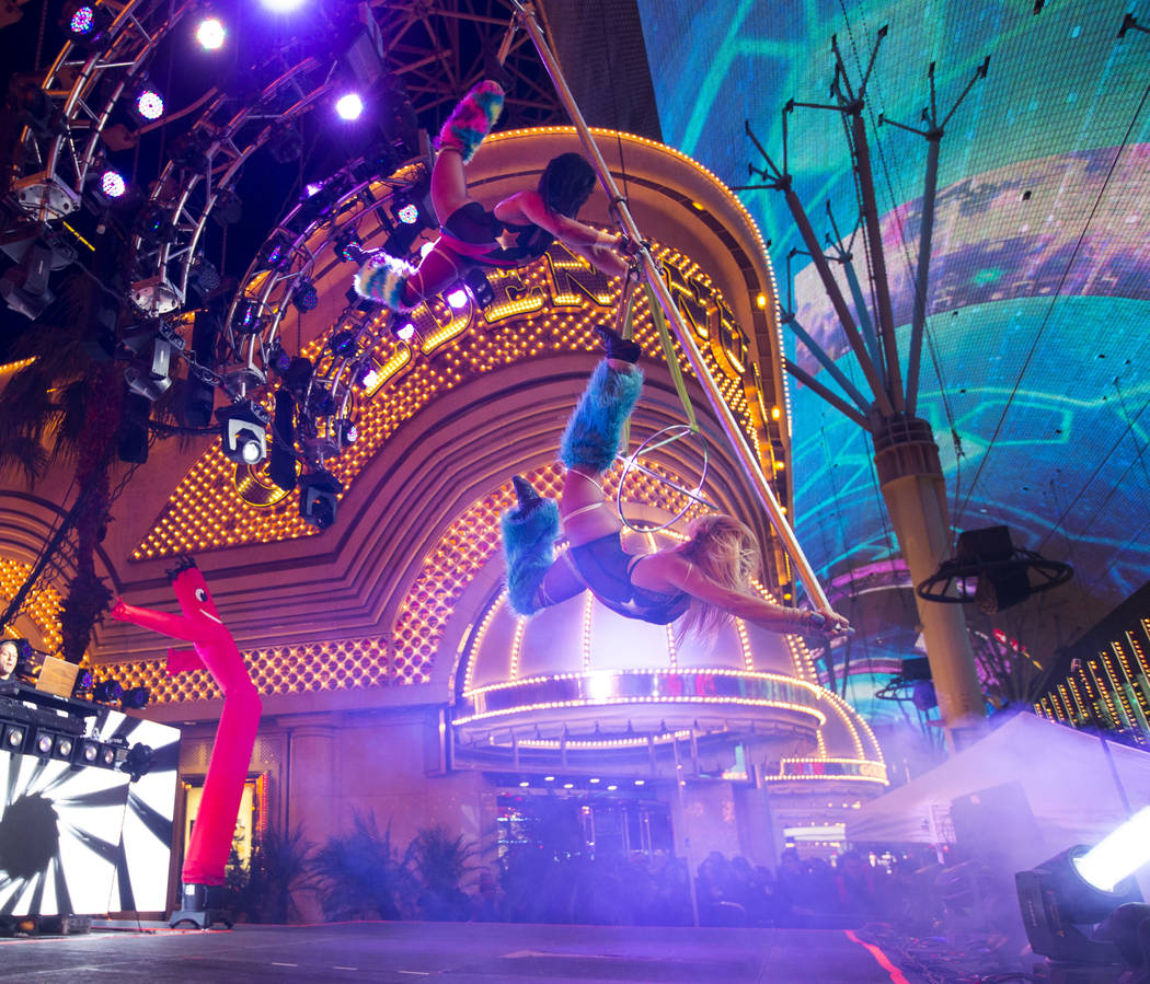Las Vegas celebrates the new year — PHOTOS | Las Vegas Review-Journal