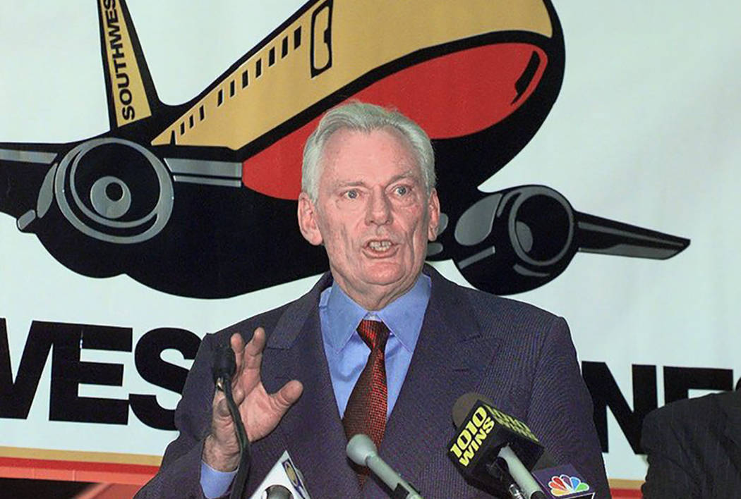 Cofounder of Southwest Airlines, Herb Kelleher, dies at 87 Las Vegas