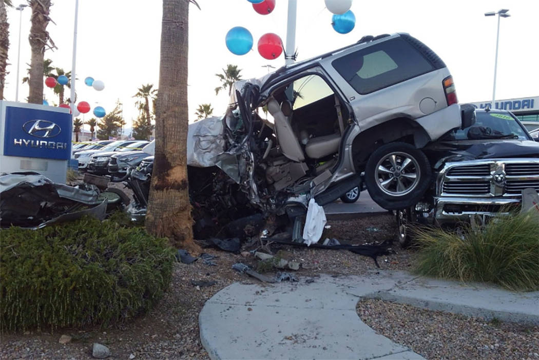 Fatal Crashes In Nevada Hit 10 Year High In 2018 Las Vegas Review Journal 