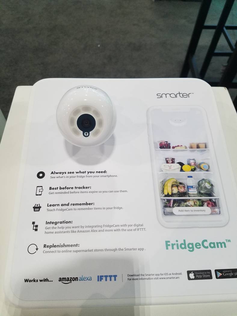 Fridgecam from Starter can help reduce food waste and allows you to see the contents whether yo ...