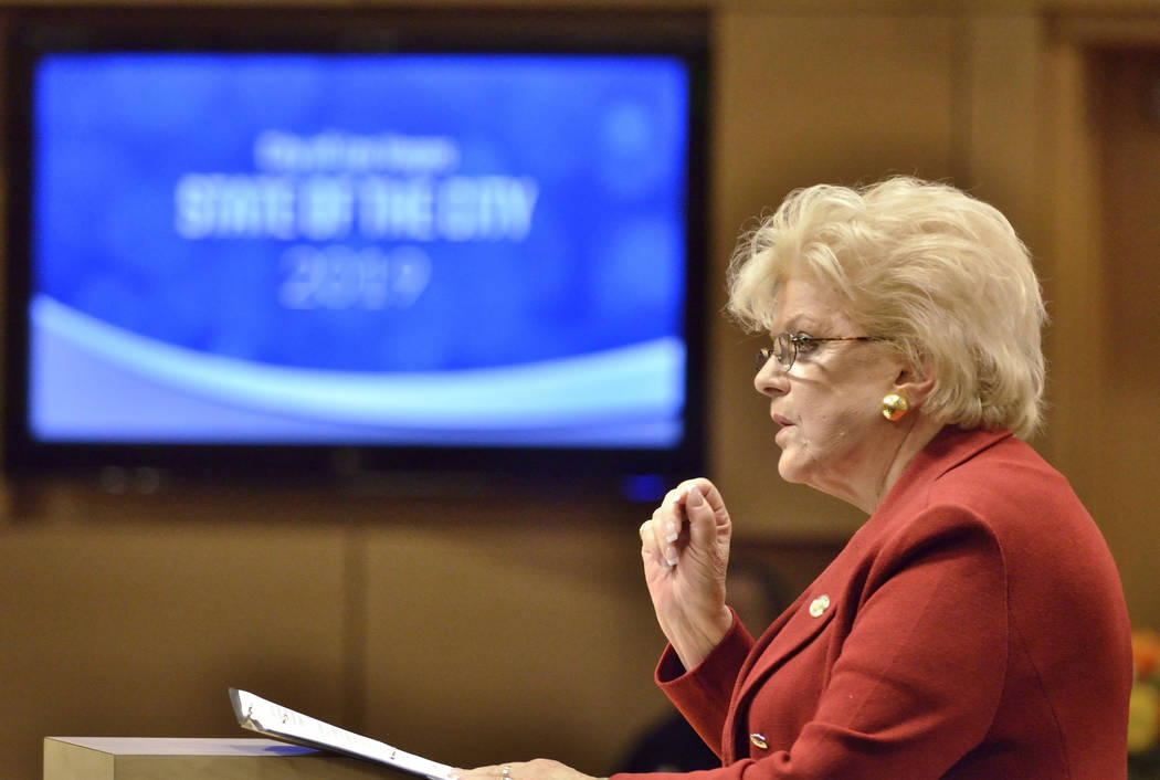 Las Vegas City Hall located at 495 S. Main St. in downtown Las Vegas. (Las  Vegas Review-Journal)