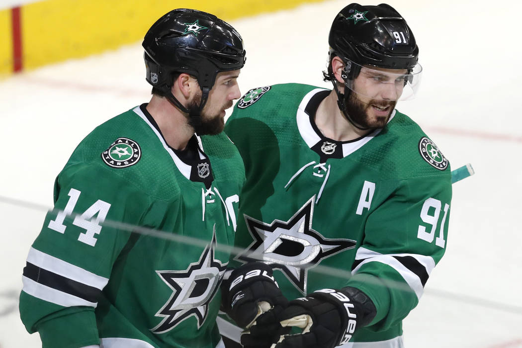 Dallas Stars center Tyler Seguin (91) during the NHL game between