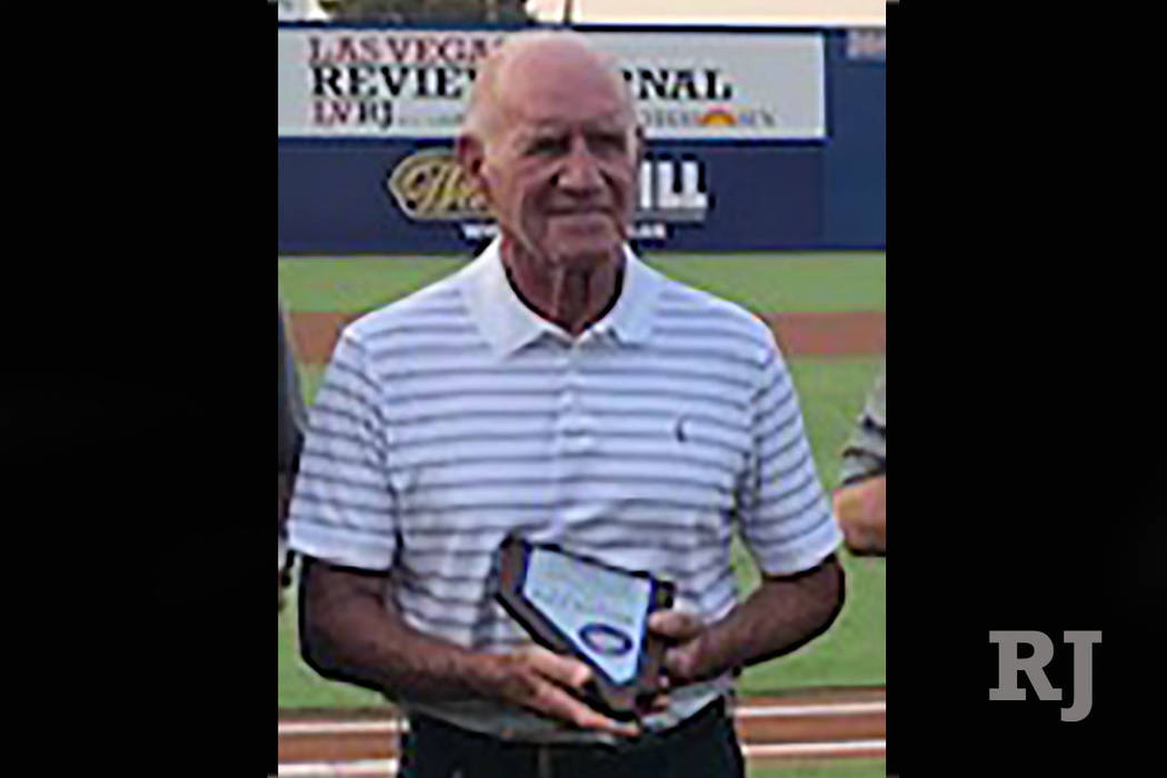 Larry Koentopp, seen in August 2018 at Cashman Field in Las Vegas. (Steve Spatafore)