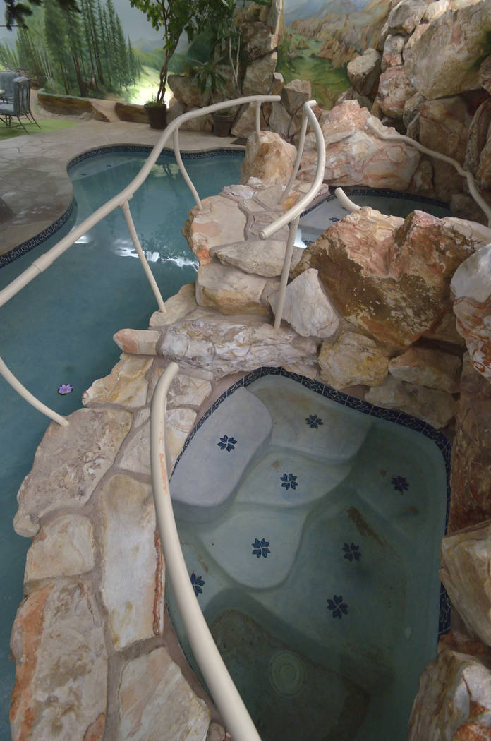 The pool at The Underground House is 6 feet deep. (Bill Hughes Real Estate Millions)