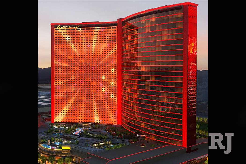 A rendering of what Resorts World will look like when completed. (Courtesy)